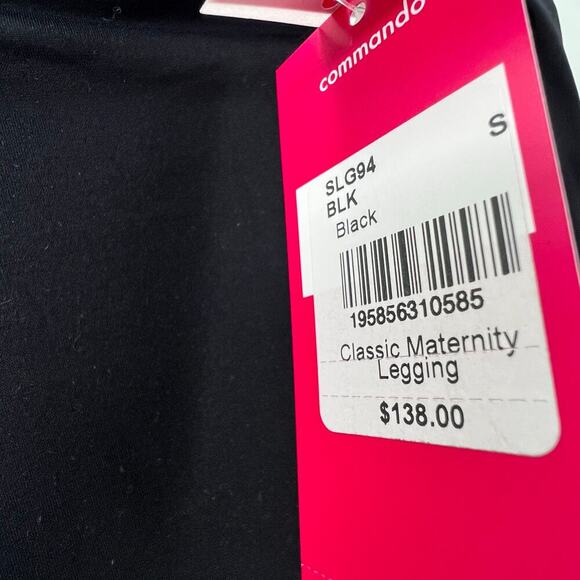 Commando Classic Maternity Leggings Compression Stretch Black Size Small NWT - Picture 7 of 8